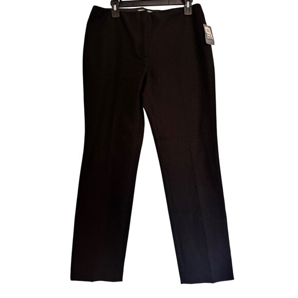 Elliott Lauren Ponte Size 12 Straight Leg Cotton Blend Hidden Elastic Waist Dre - Picture 6 of 10